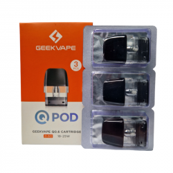 CARTOUCHES PODS Q GEEKVAPE - pack de 3