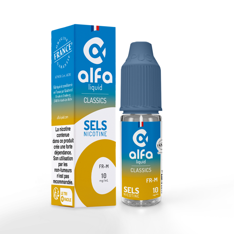 Fr-M Alfaliquid classics sels de nicotine