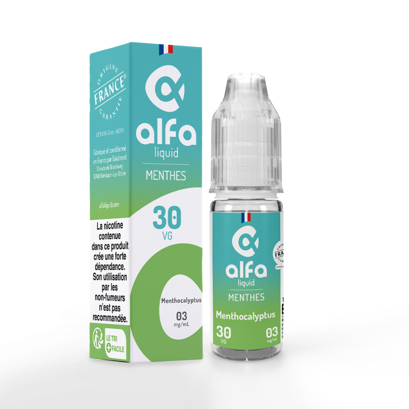 Menthocalyptus Alfaliquid Menthes 10mL Menthocalyptus Alfaliquid Menthes 10mL