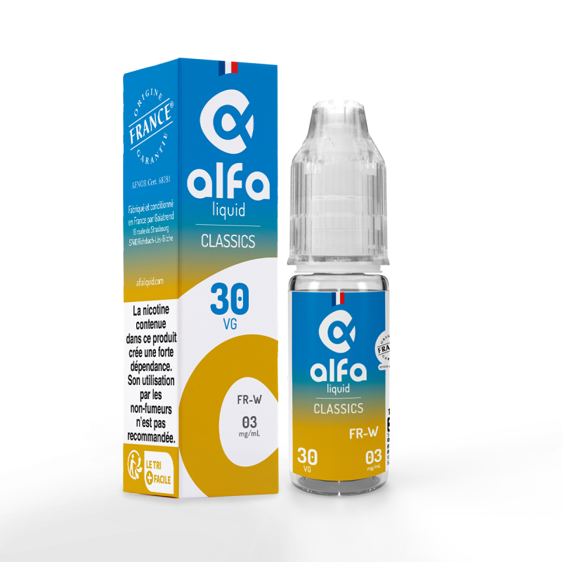 FR-W ALFALIQUID CLASSICS 10ML FR-W ALFALIQUID CLASSICS 10ML
