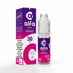 Candy Fraise Alfaliquid bonbons 10mL