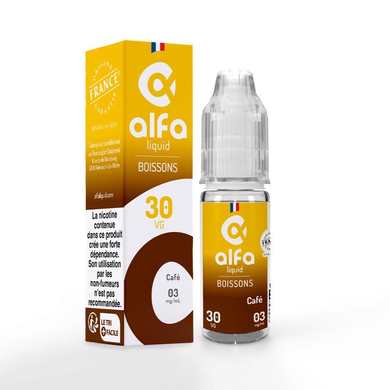 Café Alfaliquid Boissons 10mL