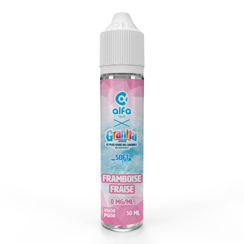 Framboise Fraise Granita Soft shake and vape Framboise Fraise Granita Soft shake and vape
