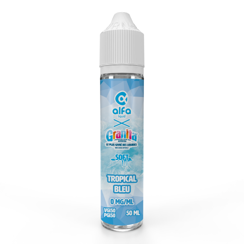 Tropical Bleu Granita Soft shake and vape