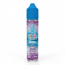Mûre Cassis Granita shake and vape