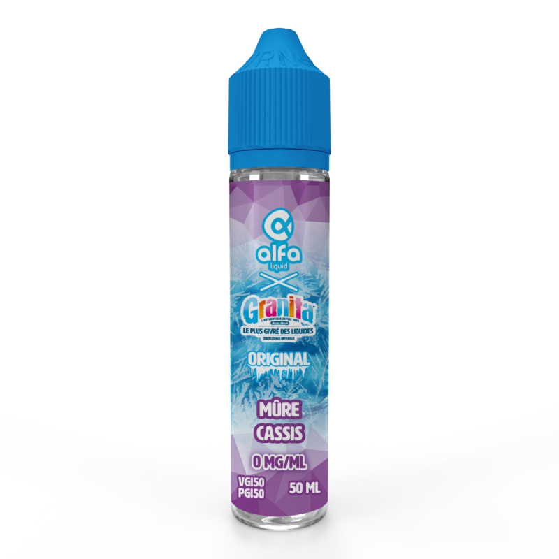 Mûre Cassis Granita shake and vape Mûre Cassis Granita shake and vape