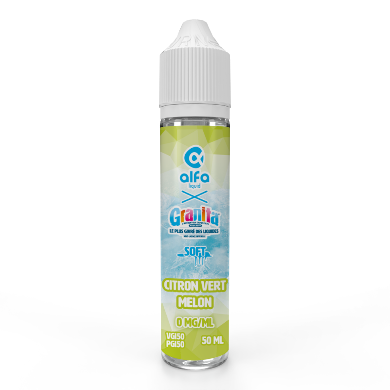 Citron Vert Melon Granita Soft shake and vape Citron Vert Melon Granita Soft shake and vape