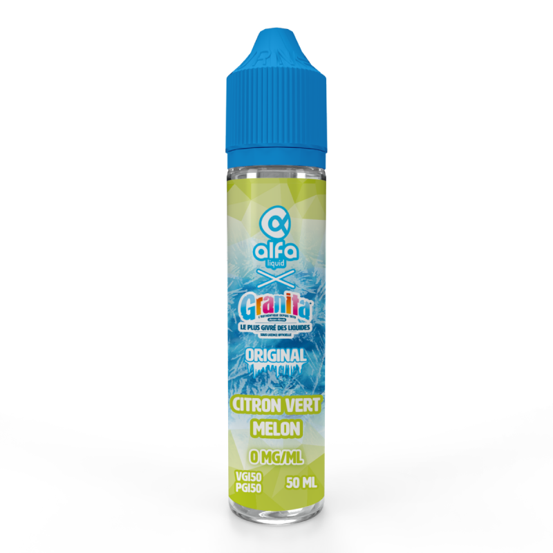 Citron Vert Melon Granita shake and vape Citron Vert Melon Granita shake and vape