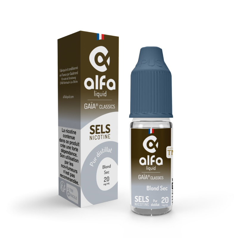 Blond sec Gaïa Classics Sels de nicotine