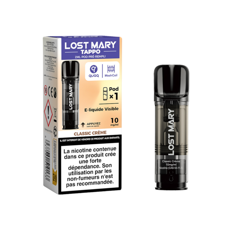 Pod Classic Crème Tappo Lost Mary Pod Classic Crème Tappo Lost Mary