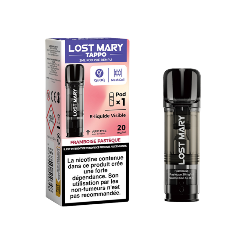 Pod Framboise Pastèque Tappo Lost Mary