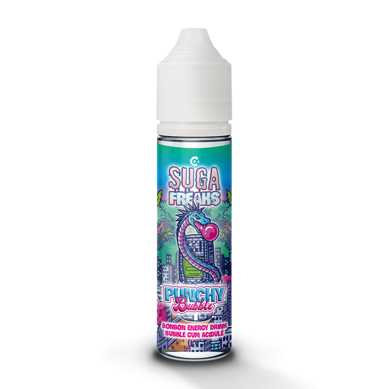 PUNCHY BUBBLE Sugafreaks shake and vape