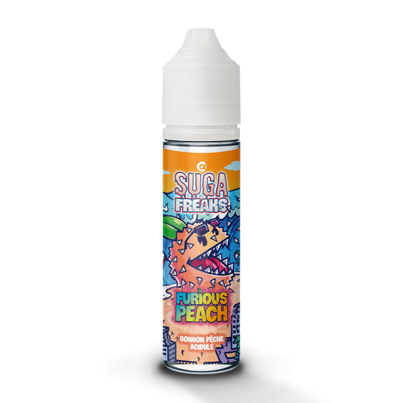 FURIOUS PEACH Sugafreaks shake and vape FURIOUS PEACH Sugafreaks shake and vape