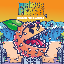 FURIOUS PEACH Sugafreaks shake and vape