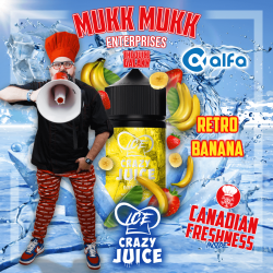 Ice Banane Retro Crazy Juice Mukk Mukk
